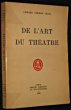 De l'art du théâtre. Gordon Craig Edward