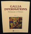 Gallia informations pr&eacute;histoire et histoire, 1992-2. Collectif