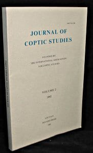 Journal of coptic studies. Collectif