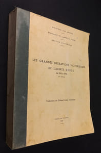 Les grandes opérations victorieuses de l'Armée Rouge de 1940 à 1945 (en chiffres)
