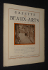 Gazette des Beaux-Arts (80e année - 898e livraison - Juillet-Août 1938). Collectif