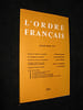 L'Ordre fran&ccedil;ais, 153, juillet-ao&ucirc;t 1971. Collectif