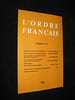 L'Ordre fran&ccedil;ais, 156, d&eacute;cembre 1971. Collectif