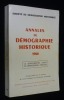 Annales de démographie historique 1980. Collectif