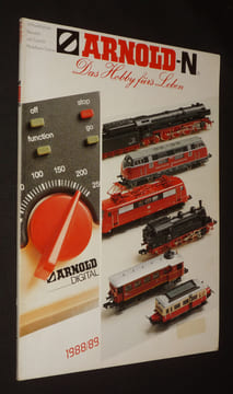 Arnold 1988-89 : N-Modellbahnen, Bausätze und Zubehör, Modellbahn-Technik. Collectif