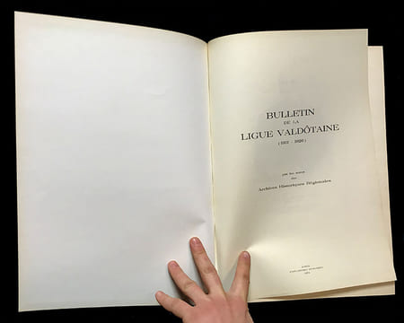 Bulletin de la ligue valdôtaine (1912-1926). Collectif