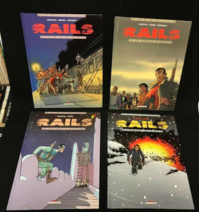 Rails. 1. Jaguars / 2. La garde blanche / 3.La chute du lion / 4. Face à face (série complète en 4 tomes)