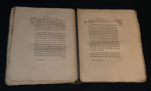 Combat de Lowositz en Bohème. Gagné par le Roi de Prusse par l'Armée Impériale aux ordres du Feldmaréchal de Brown, le 1er Octobre, 1756