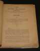 Rapport concernant la séparation des églises et de l'état (n°2302 - chambre des députés - huitième législature - session de 1905). Briand Aristide