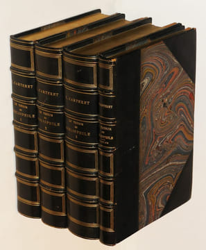 Le Trésor du Bibliophile romantique et moderne 1801-1875 (4 volumes). Carteret Leopold