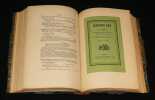 Le Tr&eacute;sor du Bibliophile romantique et moderne 1801-1875 (4 volumes). Carteret Leopold