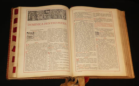 Missale romanum, ex decreto sacrosancti concilii tridentini restitutum, S. Pii V pontificis maximi jussu editum, Clementis VIII et Urbani VIII, ...