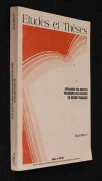 Catalogue des insectes ravageurs des cultures en Guyane française. Remillet Michel