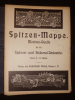 Spitzen-Mappe. Motiven-Quelle für die Spitzen- und Stickerei-Industrie. Band III, 72 Tafeln. Collectif