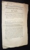 Bulletin des lois n°236. Napoléon