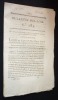 Bulletin des lois n°283. Napoléon