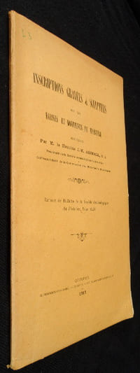 Inscriptions gravées et sculptées sur les églises et monuments du Finistère, extrait du Bulletin de la Société archéologique du Finistère, Tome XLIV
