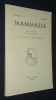 Mammalia, Tome 24 - N°1, mars 1960. Collectif