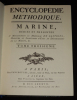 Encyclopédie méthodique, ou par ordre de matières : Marine, Tome 3. Alembert M. d',Diderot Denis