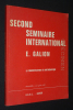 Second séminaire international E. Galion : La Concrétisation en mathématiques (4-3 juillet 1971). Collectif