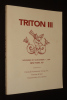 Triton III - November 30th & December 1st, 1999, New York, NY. Collectif
