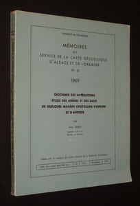 Géochimie des altérations. Etude des arènes et des eaux de quelques massifs cristallins d'Europe et d'Afrique