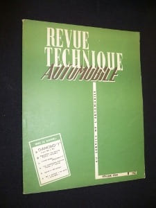 Revue technique automobile, n° 142, février 1958. Collectif