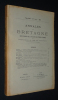 Annales de Bretagne, Tome XLIV, n&deg;1 et 2 - 1937. Collectif