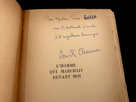 L'homme qui marchait devant moi. Chamson André