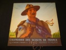 Calendrier des Scouts de France, 1940. Scouts de France