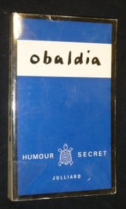 Obaldia. Choix de textes (prose et théâtre). Obaldia René de