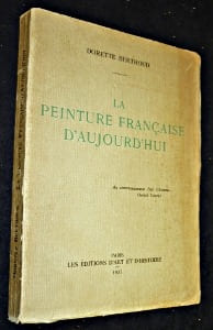La peinture française d'aujourd'hui. Berthoud Dorette