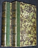 Histoire de la littérature dramatique (2 premiers volumes d'une série de 4). Janin Jules