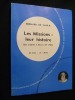 Les Mission : leur histoire. Des origines à Benoit XV (1914). Vaulx Bernard de