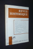 Revue historique (tome 237 : 91e année). Collectif
