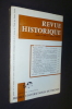 Revue historique (tome 241-1: 93e année) . Collectif