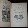 Le vieux ramasseur de pierres suivi de La Famille de La Marjolaine. Giron A.