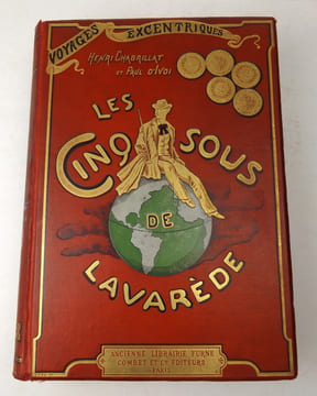 Les Cinq Sous de Lavarède. Chabrillat H.,Ivoi Paul d'