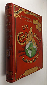 Les Cinq Sous de Lavarède. Chabrillat H.,Ivoi Paul d'