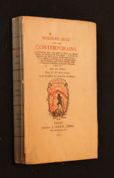 Molière jugé par ses contemporains (conversation dans une ruelle de Paris sur Molière défunt, par Donneau de Visé (1673)n L'ombre de Molière, par ...
