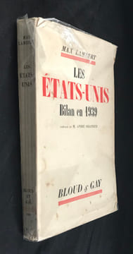 Les Etats-Unis. Bilan en 1939. Lambert M.,Siegfried André