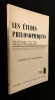 Les études philosophiques, n°4, octobre-décembre 1973 : logique et philosophie. Collectif