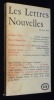 Les lettres nouvelles. Mai-juin 1968. Barnes Keith,Collectif,Ermolenski,Heissenbüttel,Lowry Malcolm,Pierre José,Xénakis Françoise