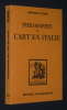 Philosophie de l'art en Italie. Taine Hippolyte