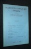 Psychopathologie africaine, volume VI, n°1. Collectif