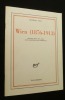 Wien (1876-1913) (catalogue du vernissage du jeudi 12 février 1976 à la Galerie Mathias Fels). Fels Mathias