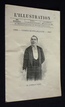 L'Illustration (55e année, numéro-programme du 12 juillet 1897) : L'Aventurière. Les Fourberies de Scapin. Collectif