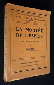 La Montée de l'esprit : bilan d'une vie et d'une oeuvre