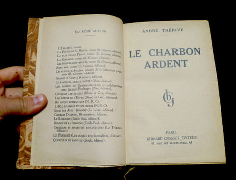 Le Charbon ardent. Thérive André