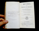 Oeuvres de Pline Le Jeune (complet en 3 Tomes) : 1 et 2. Lettres / 3. Panégyrique.. Pline Le Jeune,Sacy Maistre de